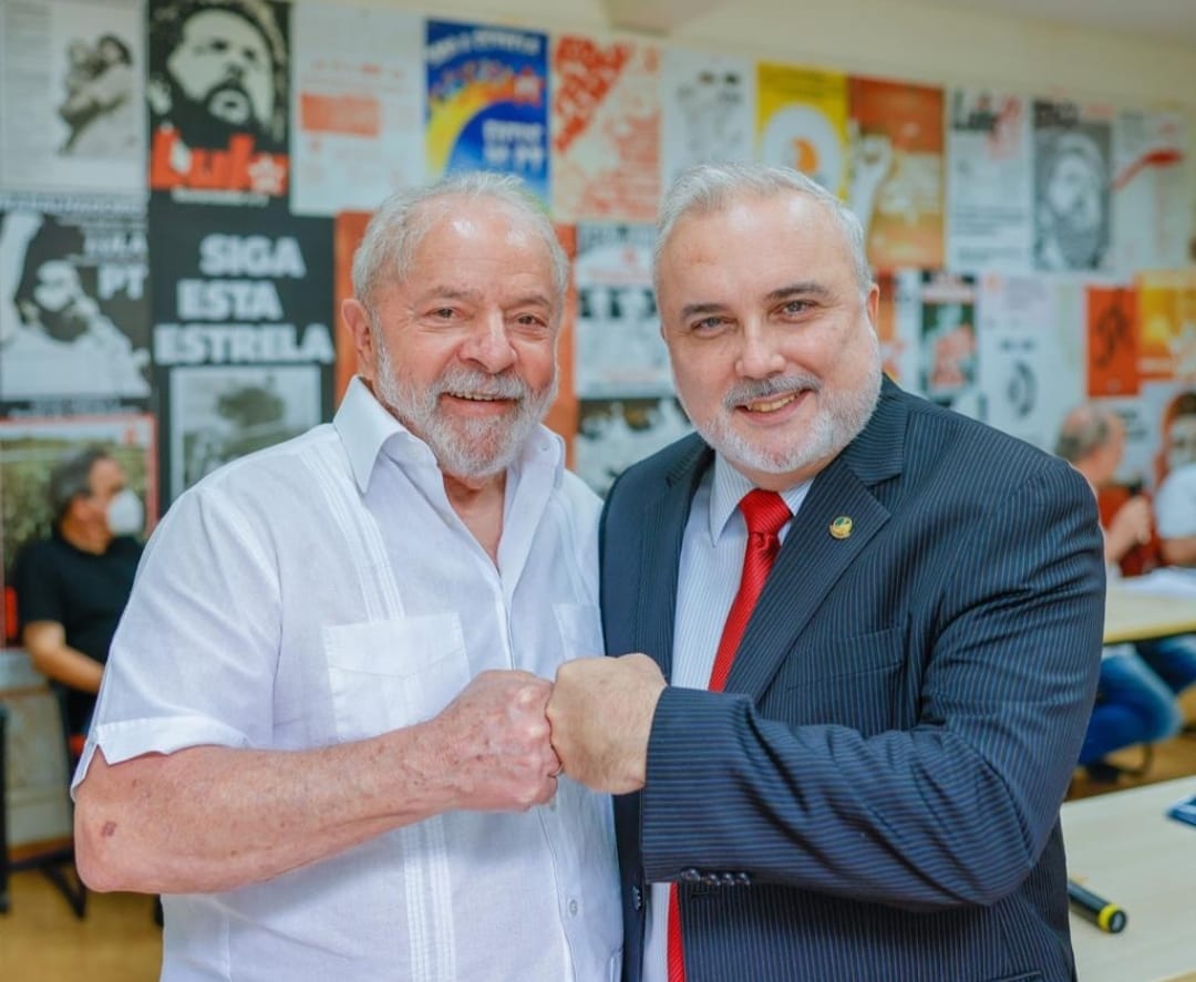 Lula e Jean Paul Prates