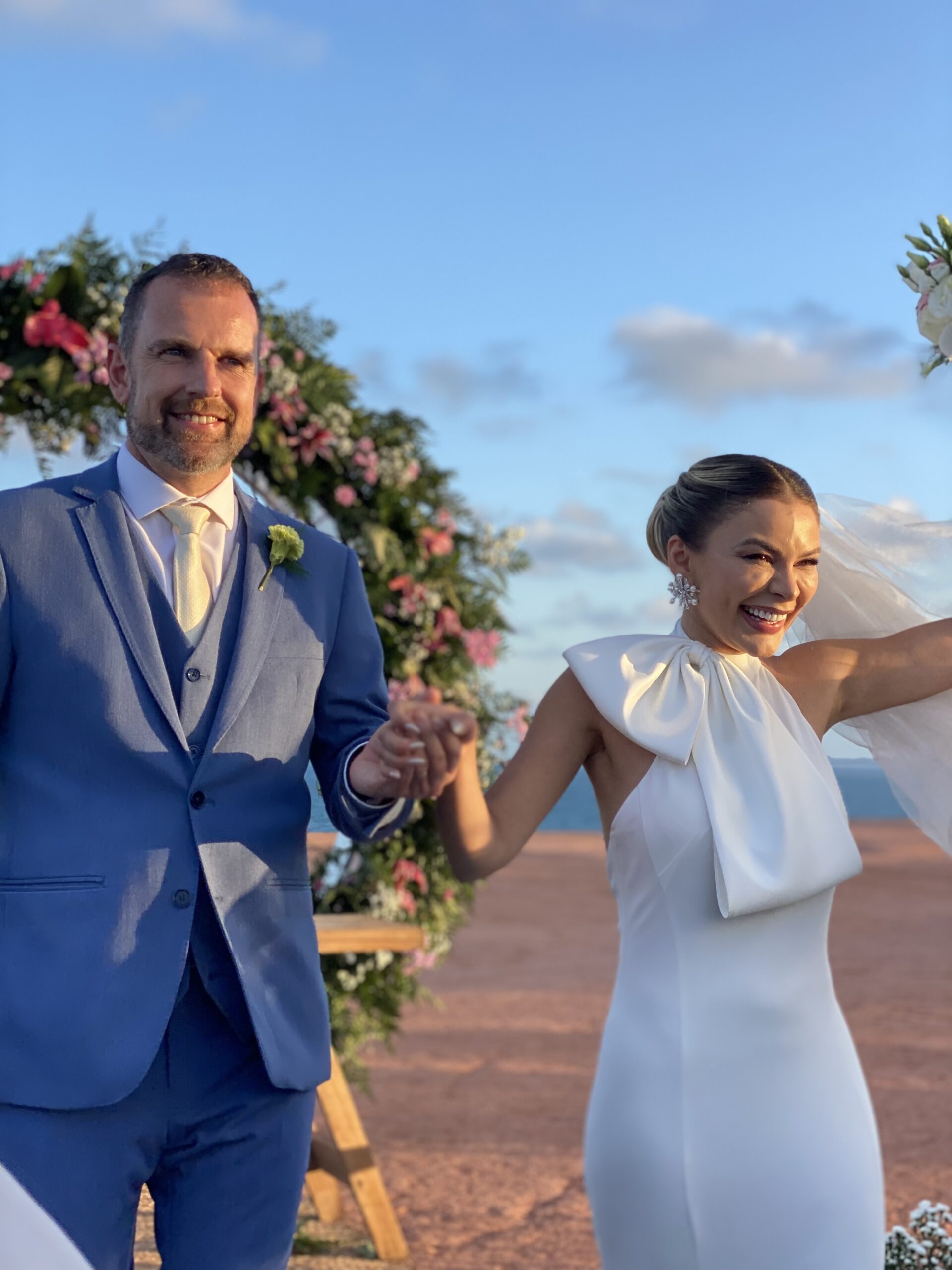 Blogueira potiguar que mora em Paris se casa em Pipa 